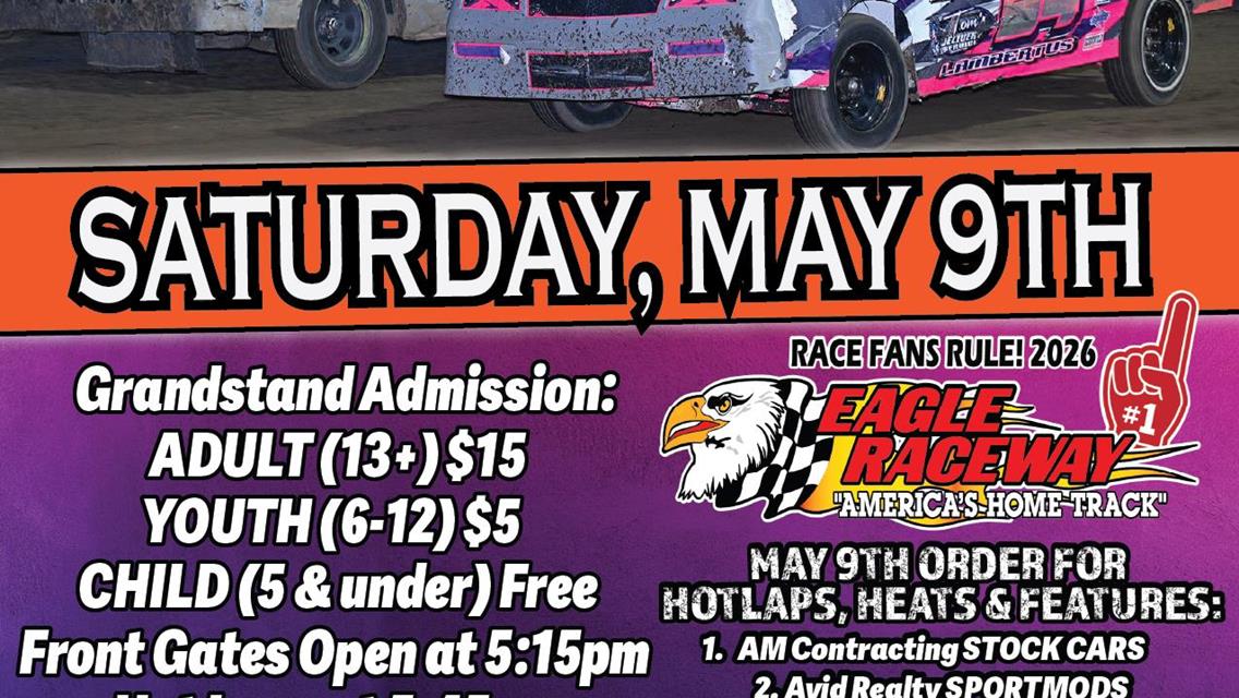 MOMS RULE presented by Empire Fence, AM Contracting &amp; Rotella's -SAT, MAY 9TH
