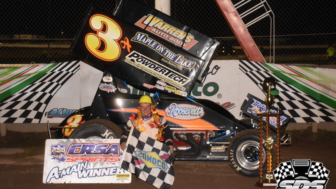 Jeff Trombley Crowned CRSA Sprints Champion At Afton With Victory In 2021 Finale