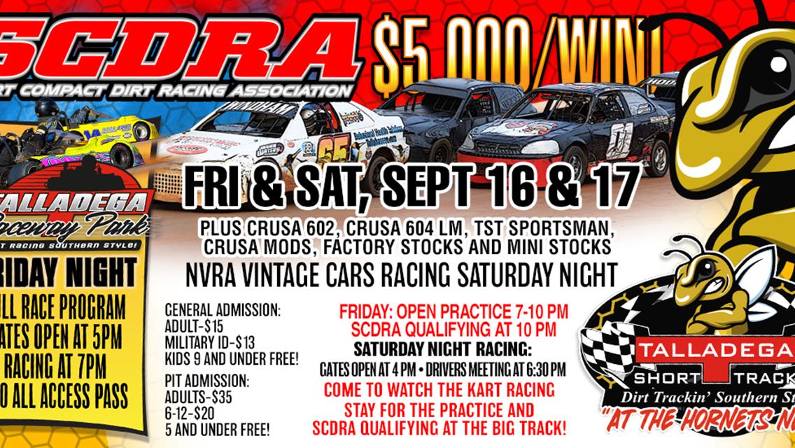 Talladega Raceway Park | September 16th!