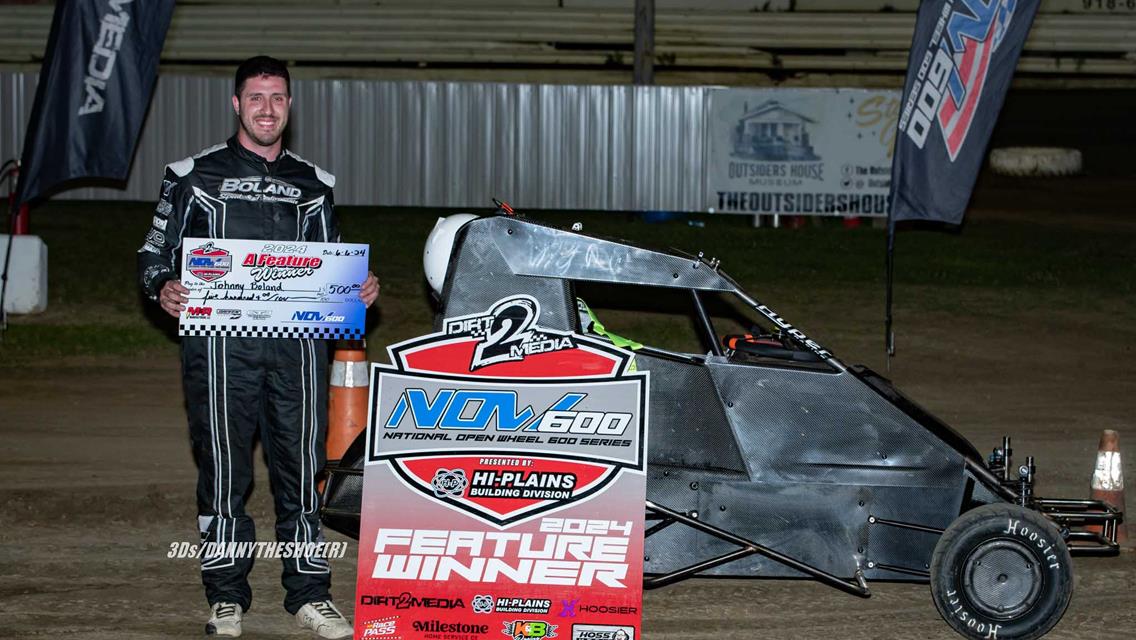 Boland, Flud, and Weger Best Dirt2Media NOW600 National Field at Creek County on Thursday!