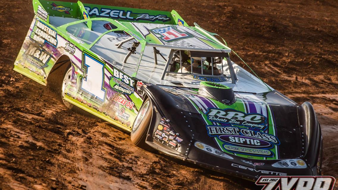 Erb breaks while leading at West Virginia Motor Speedway