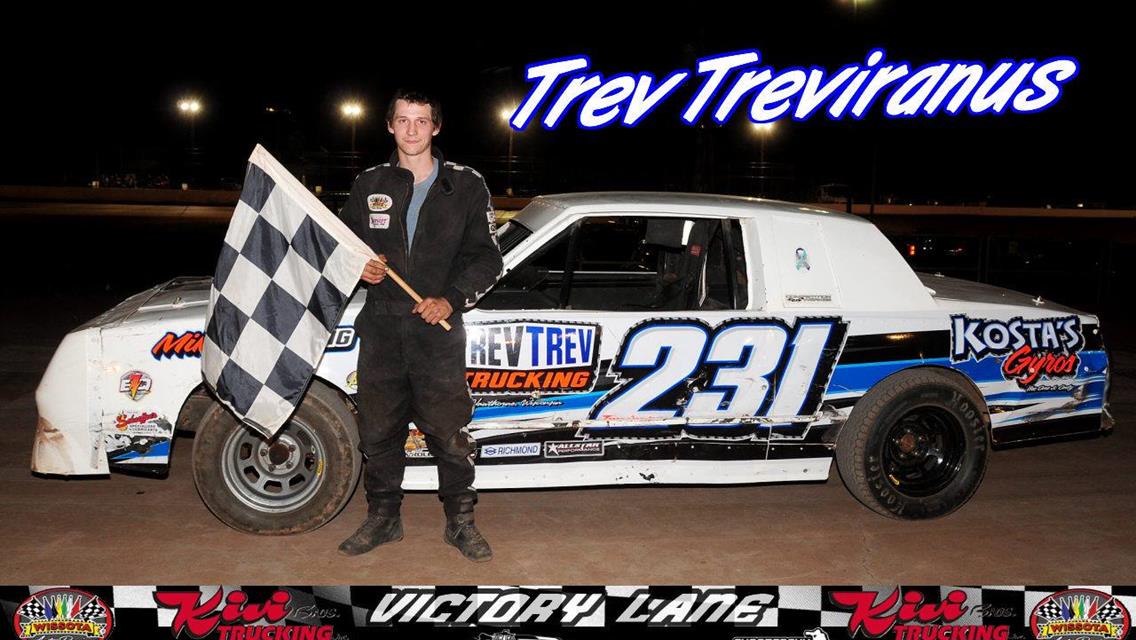 FLYNN, SABRASKI, PRATT, TREVIRANUS, MEHRWERTH POST WINS ON FIRST DAY OF GONDIK LAW SPEEDWAY DOUBLEHEADER