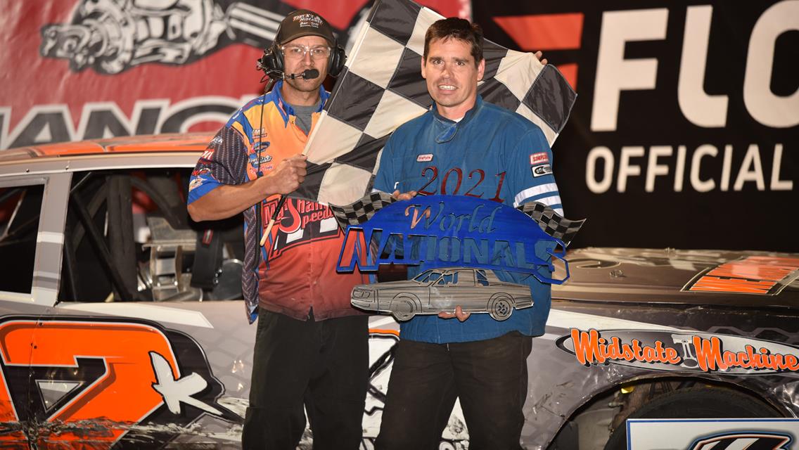 Dallon Murty wins first IMCA Modified Feature also dominates IMCA Stock Cars