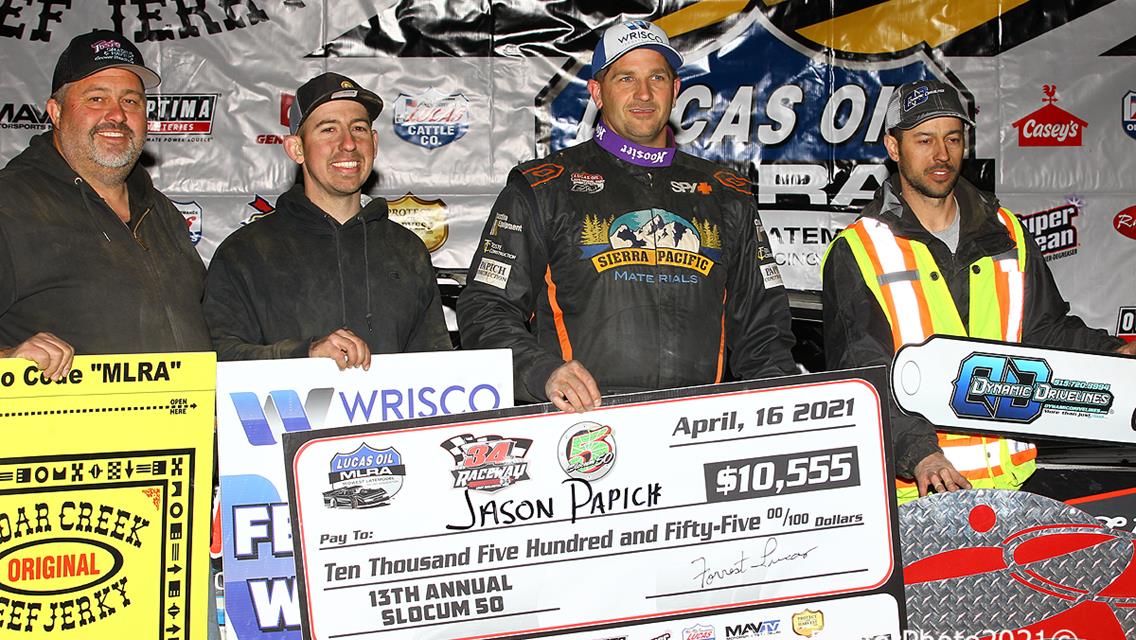 Jason Papich Wins 2021 Slocum 50
