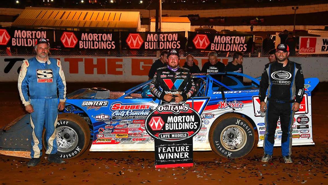 Podium finish in Volunteer Speedway opener