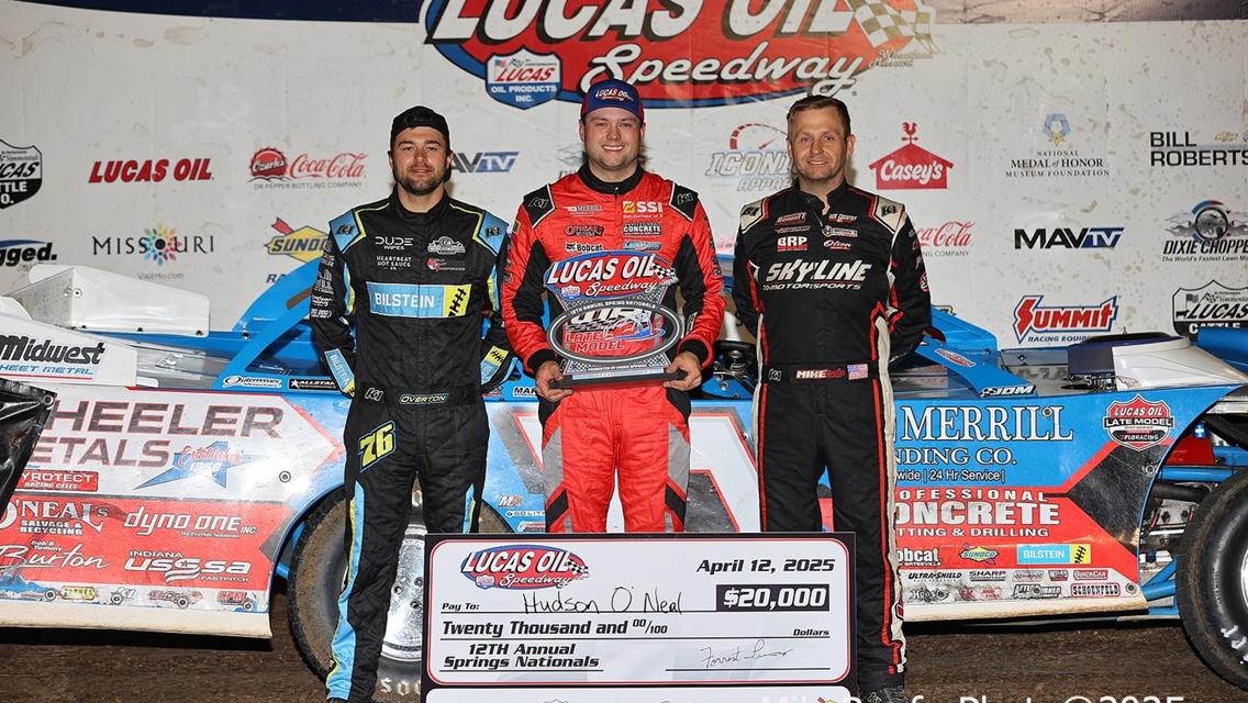 Lucas Oil Speedway (Wheatland, MO) – Spring Nationals – April 11th-12th, 2025. (Mike Ruefer Photo)