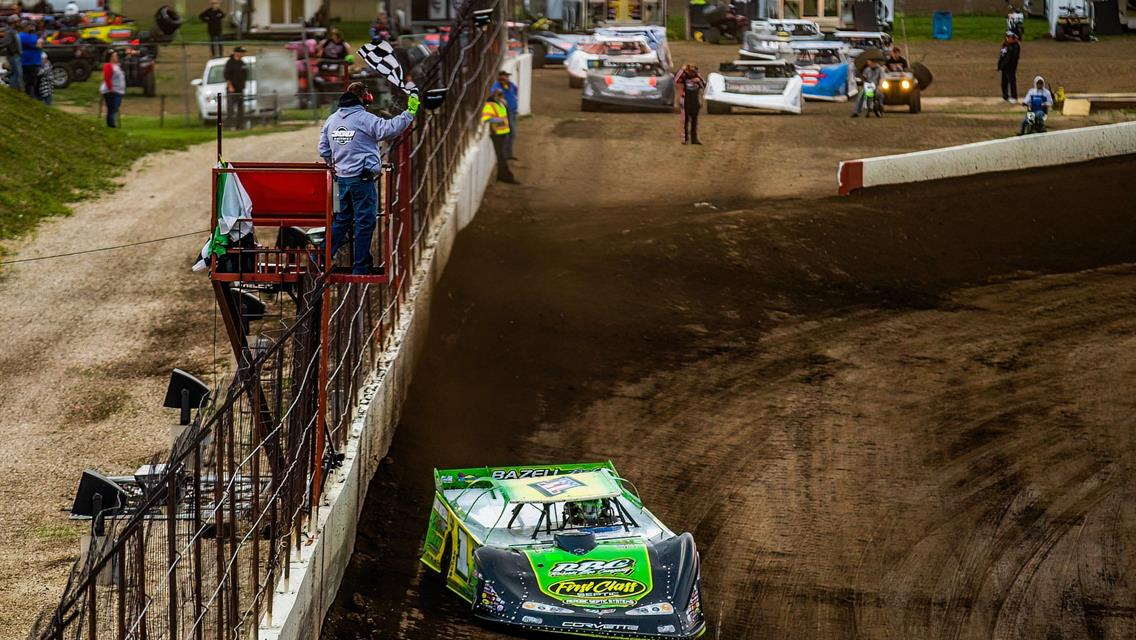 300 Raceway (Farley, IA) – Lucas Oil Late Model Dirt Series – Truck Country 50 – May 20th, 2022. (Heath Lawson photo)