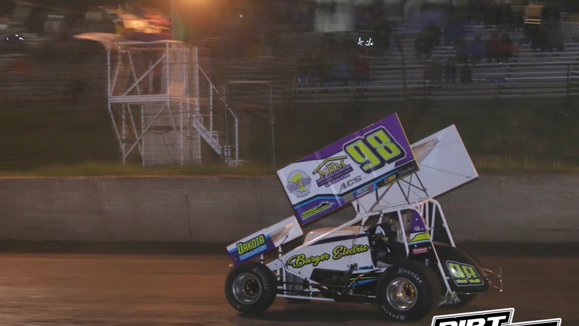 Estenson tops NOSA 410s at I-90 Speedway