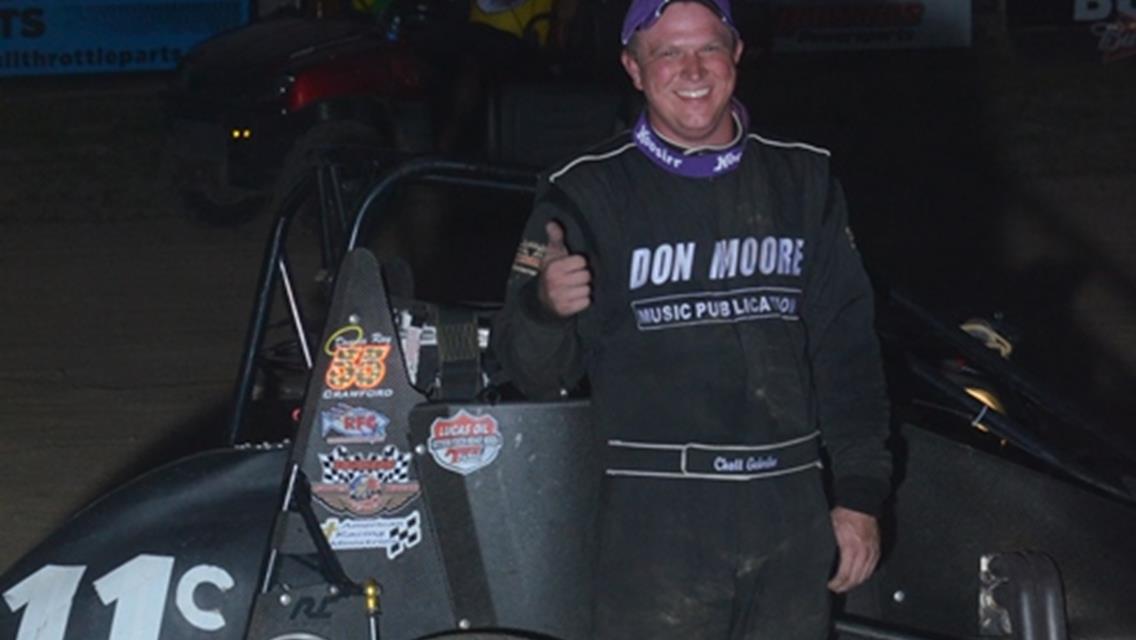 Gehrke Wins D II Midget Race at Quincy