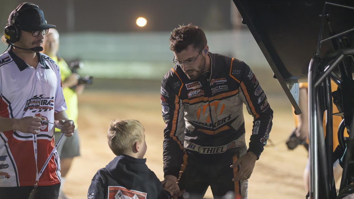 FIRST WIN OF THE IRA SEASON: Thiel Wins at Dodge County Fairgrounds