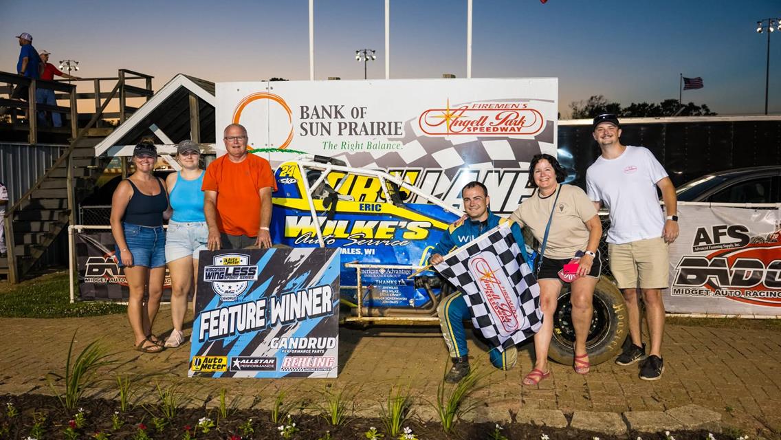 Eric Wilke Captures Wisconsin WingLESS Angell Park Speedway Kevins&#39; Klassic