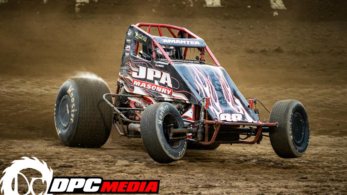 Amantea Highlights Stout Season With USAC East Coast Win and Numerous Strong Runs With USAC National Sprint Cars