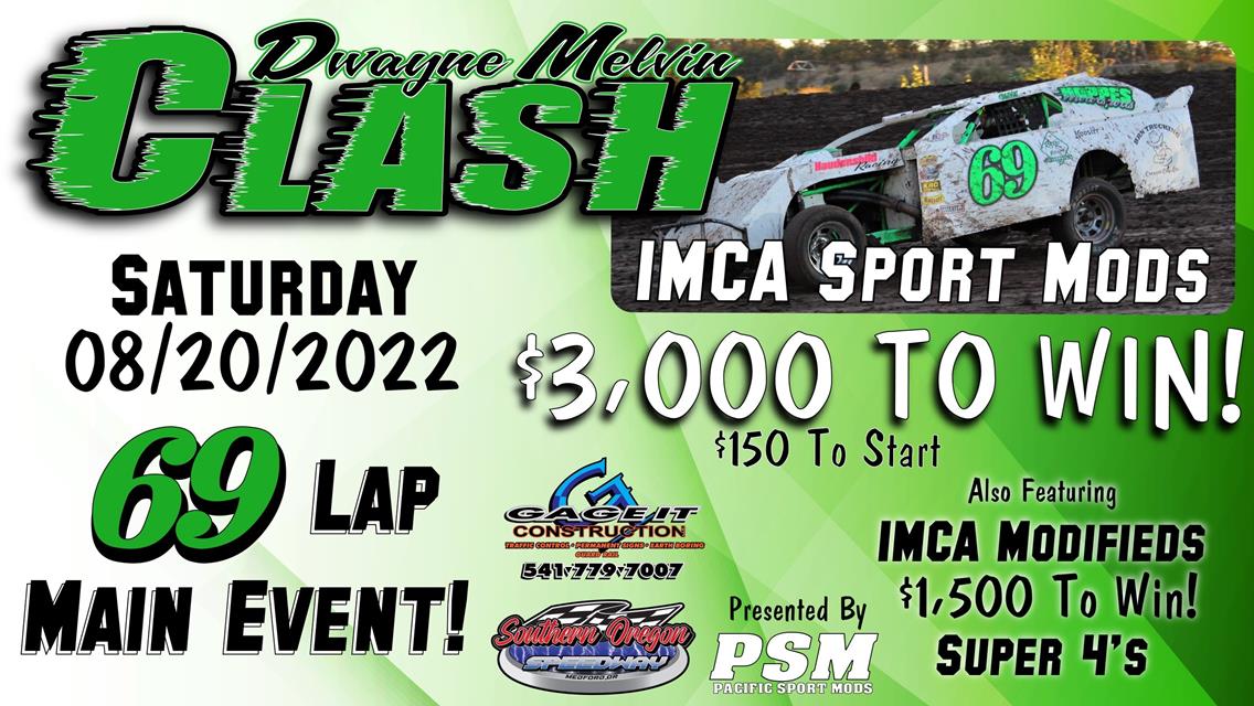 Purchase Laps for the Dwayne Melvin Clash