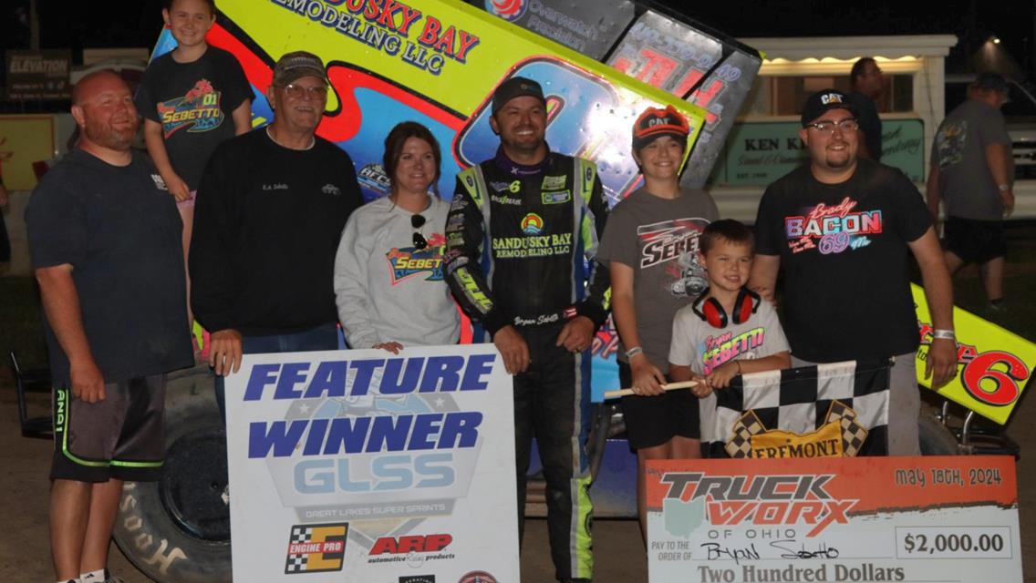 THE OHIO GASMAN AND 305 DRIVER BRYAN SEBETTO SECURE THE MI AND OH WEEKEND