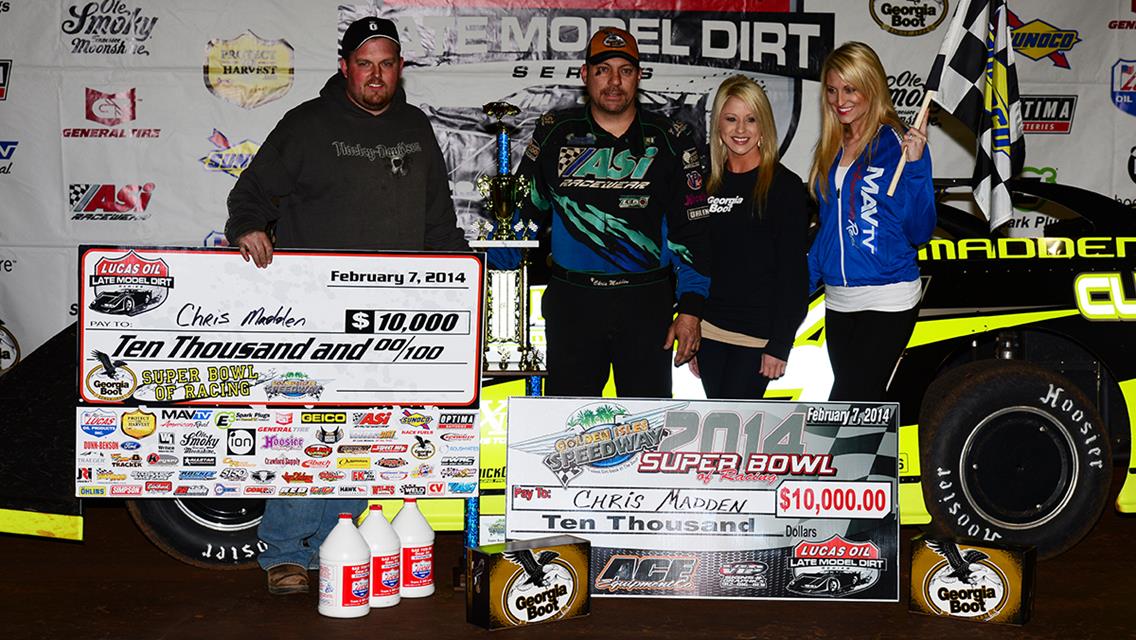 Madden Wins Friday Night’s Running of the Georgia Boot Super Bowl of Racing