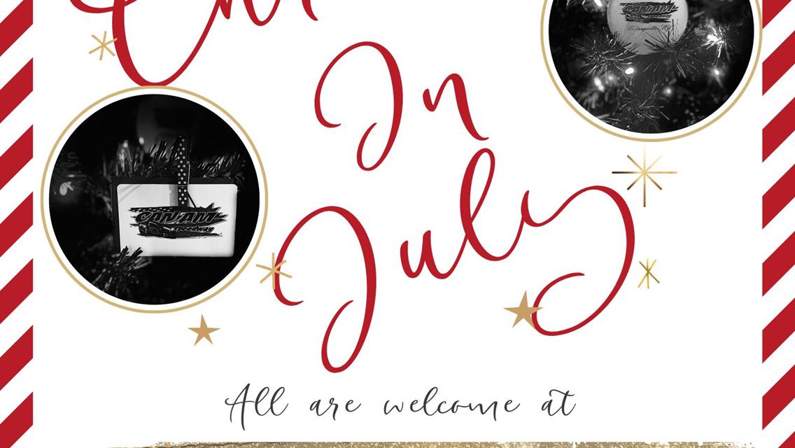 Santa Claus is Coming to Can-Am for Christmas in July Friday Night