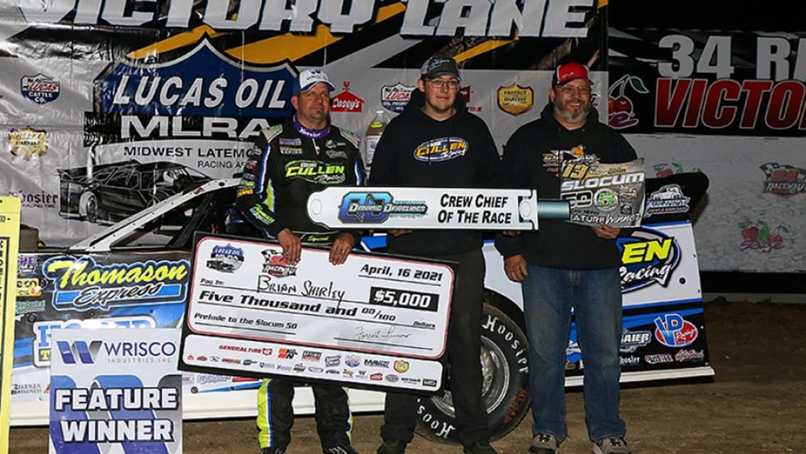 Shirley grabs $5,000 in Slocum 50 prelude at 34 Raceway