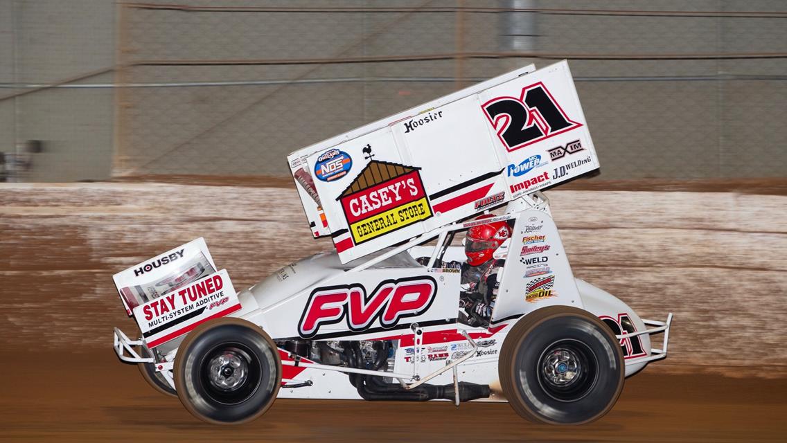 Brian Brown Eager to Race Close to Home This Weekend With World of Outlaws