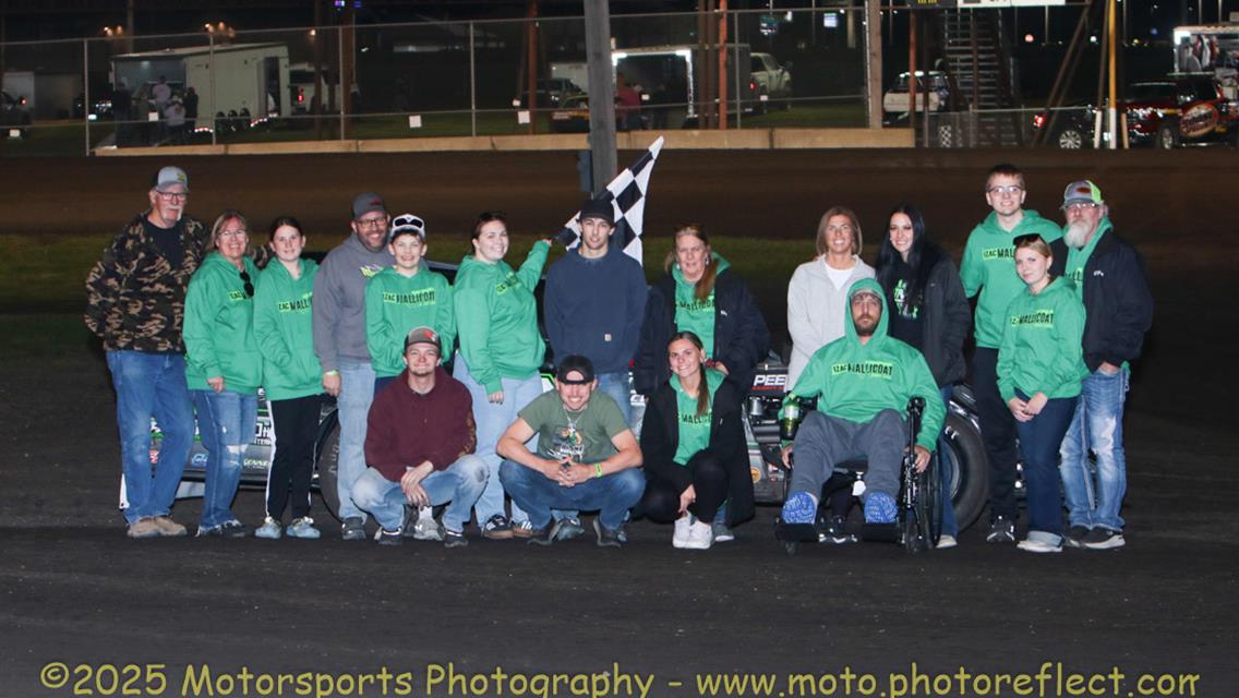 Mallicoat, Daniels, Smith, Stigge and McDowell Season Opening Feature Winners at Boone