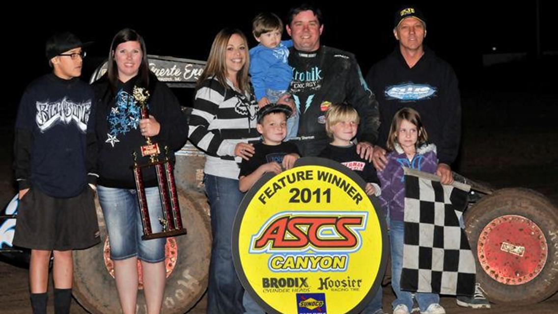 Sherman Tops ASCS Canyon Region at CSP