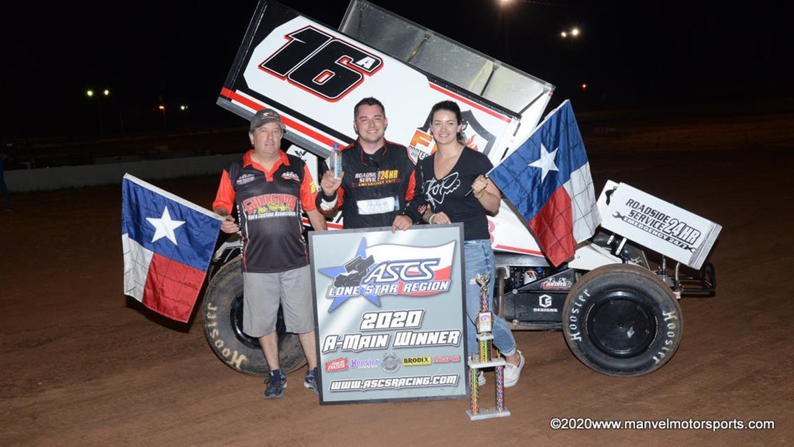Sanders Tops ASCS Lone Star Region At 105 Speedway