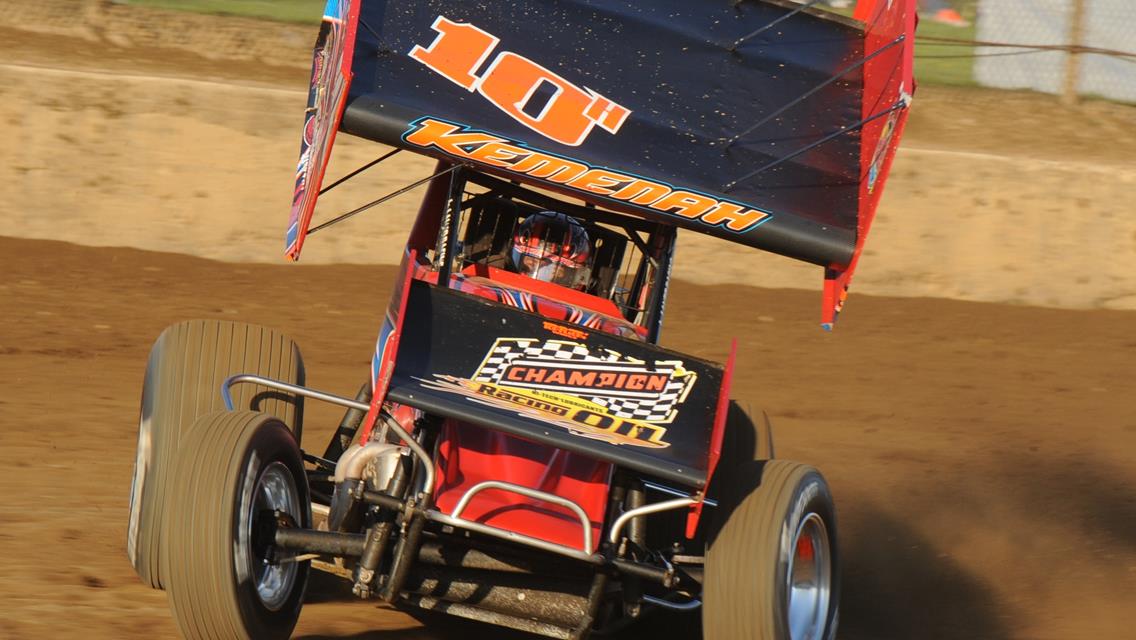 Chad Kemenah Rolls to Win at Mercer Raceway Park