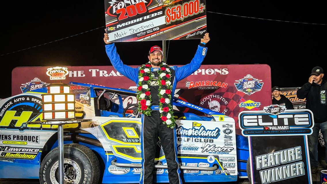 Second to None: Matt Sheppard Banks $53,000 in Fonda Speedway 200
