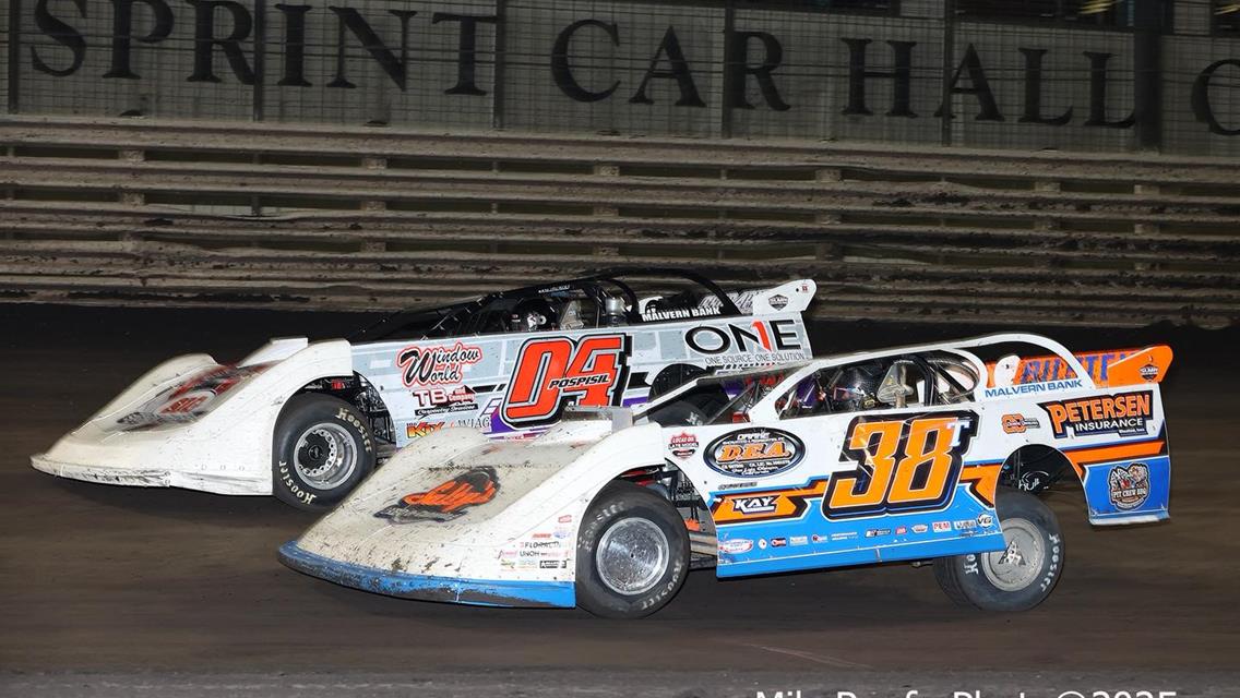 Knoxville Raceway (Knoxville, IA) – Lucas Oil Late Model Dirt Series – Knoxville Nationals – September 18th-20th, 2025. (Heath Lawson Photo)