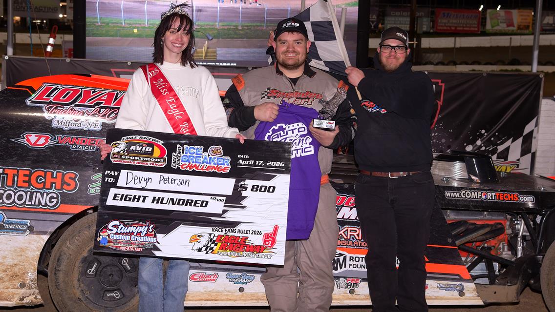 Grabouski, Brunssen, Vanover &amp; Peterson reap victory at Friday's Portion of the Ice Breaker Challenge