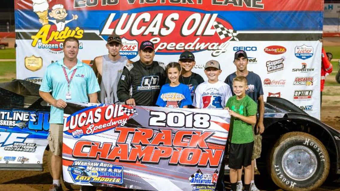 Lucas Oil Speedway championship night finds Fennewald, Morton, Hendrix and Fuqua earning titles