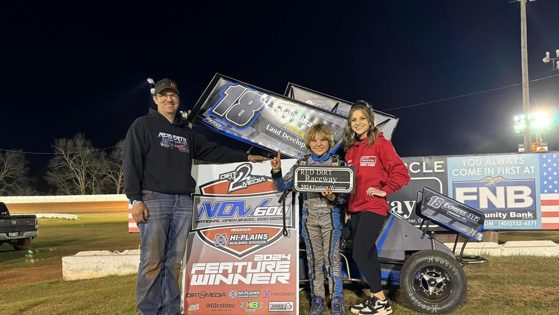 Cochran, Reese, and Roberts Race to NOW600 National Wins at Red Dirt Raceway!