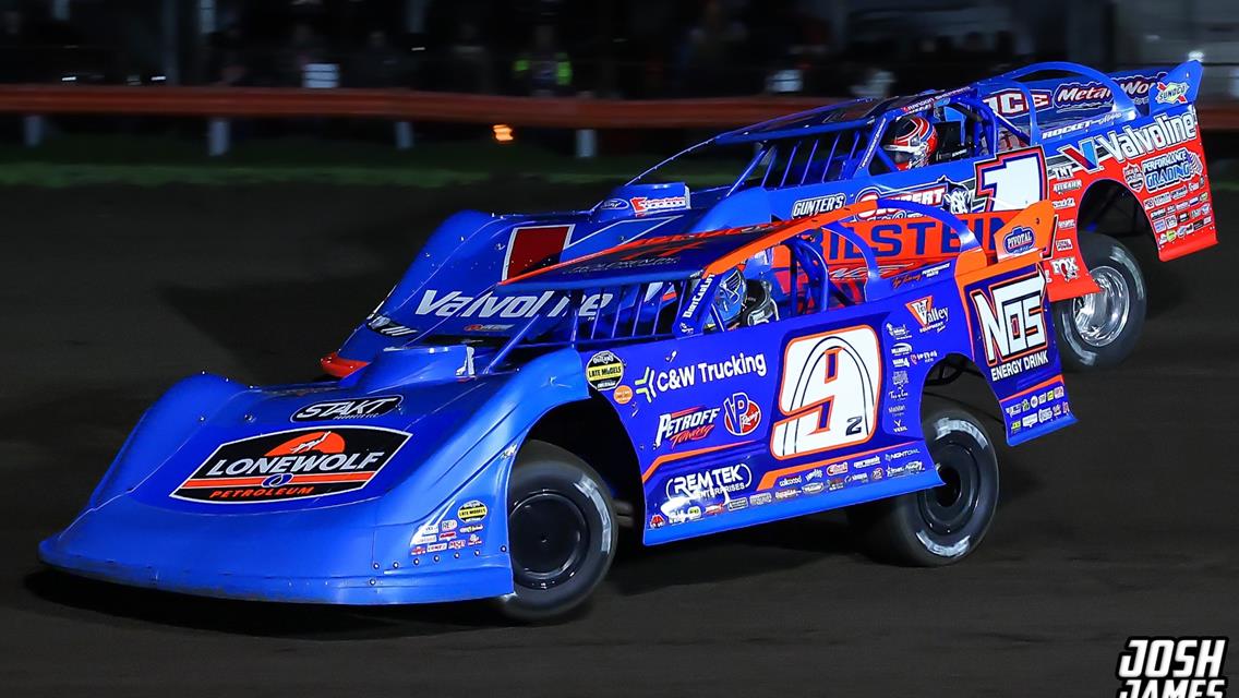 Farmer City Raceway (Farmer City, IL) – World of Outlaws Late Model Series – Illini 100 – April 11-12, 2026. (Josh James Artwork)