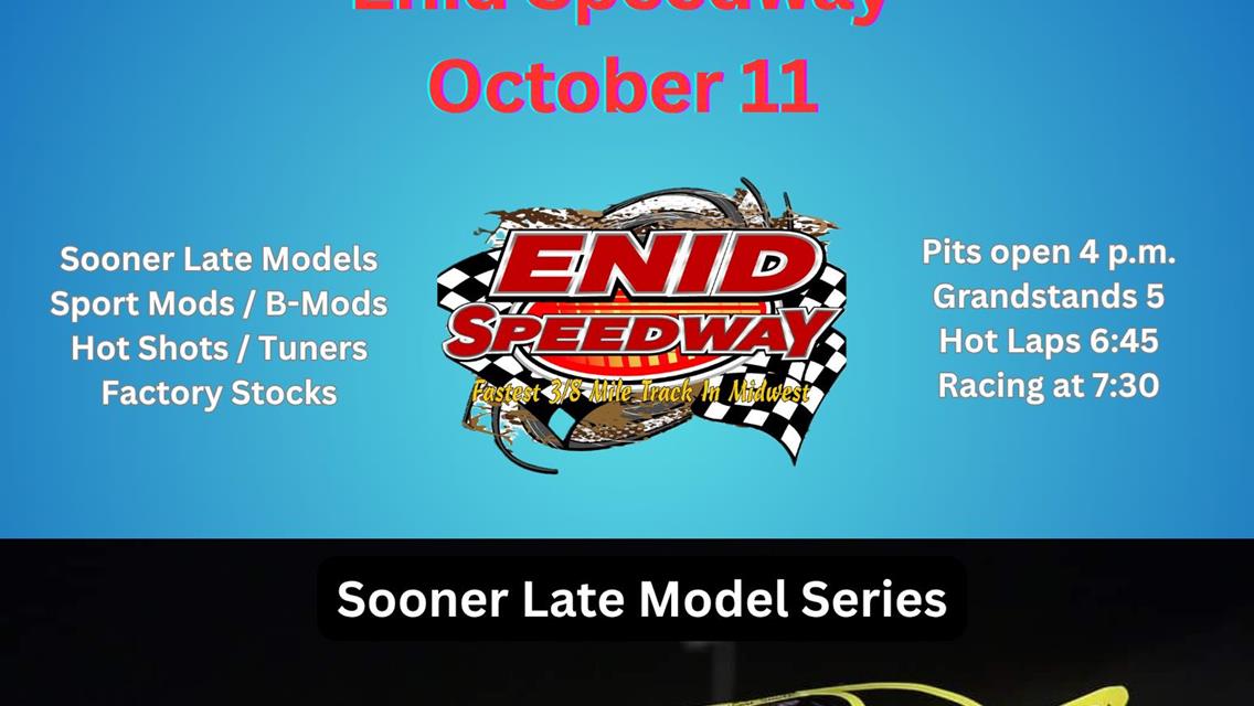 Championship on the line in Sooner season finale Saturday at Enid