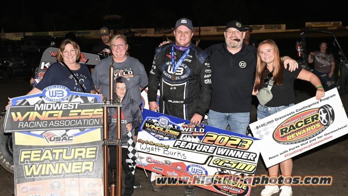 Burks Battles To 3rd Weld Memorial Win!