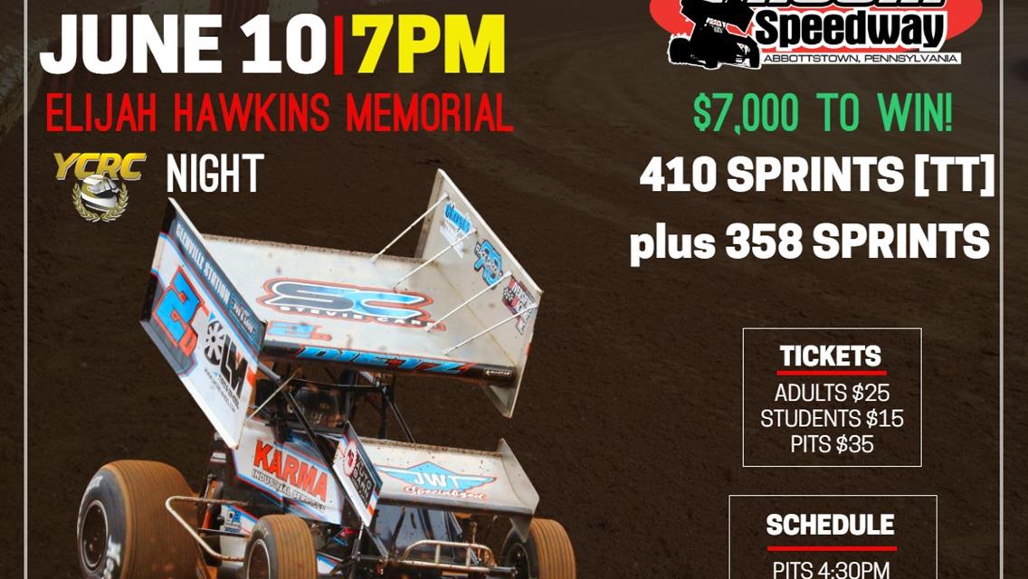 Second Annual Elijah Hawkins Memorial Race Slated for Saturday