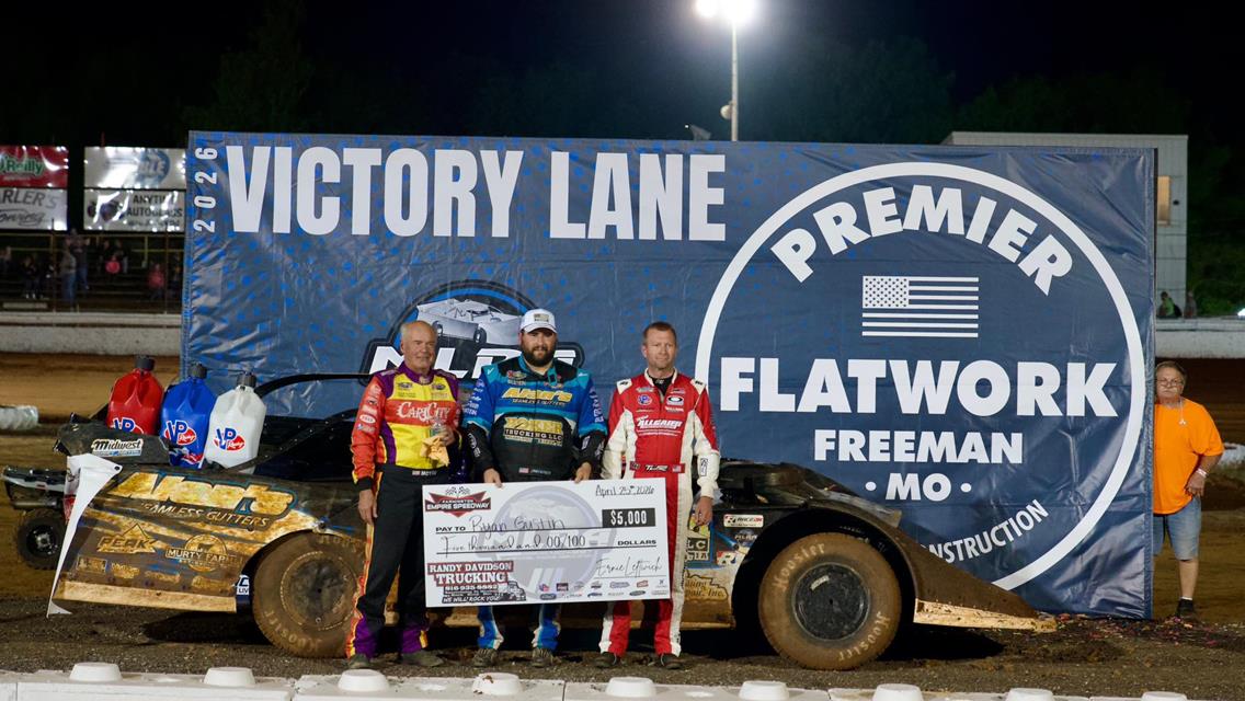 Farmington Empire Speedway (Farmington, MO) – Midwest Late Model Racing Association – April 25, 2026.