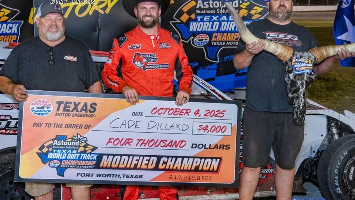 Texas Motor Speedway (Fort Worth, TX) – IMCA Modifieds – Texas World Dirt Track Modified Championship – October 3rd-4th, 2025. (DrRock's Photography)