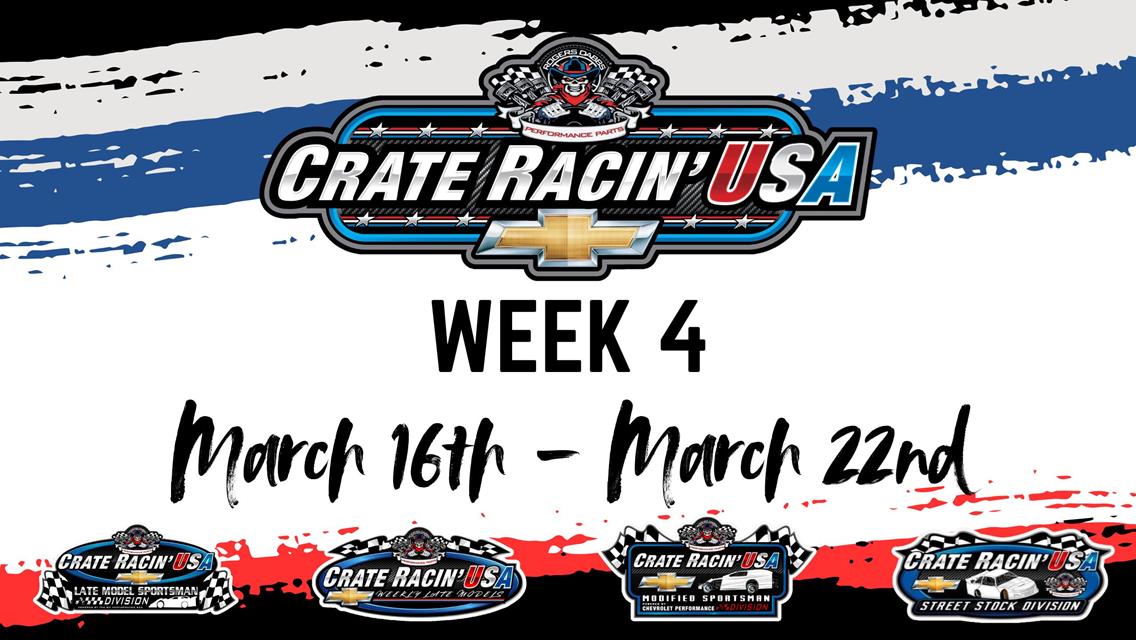 Week Four: CRUSA Weekly Competition Rolls Into Week 4 With Multi-State Action