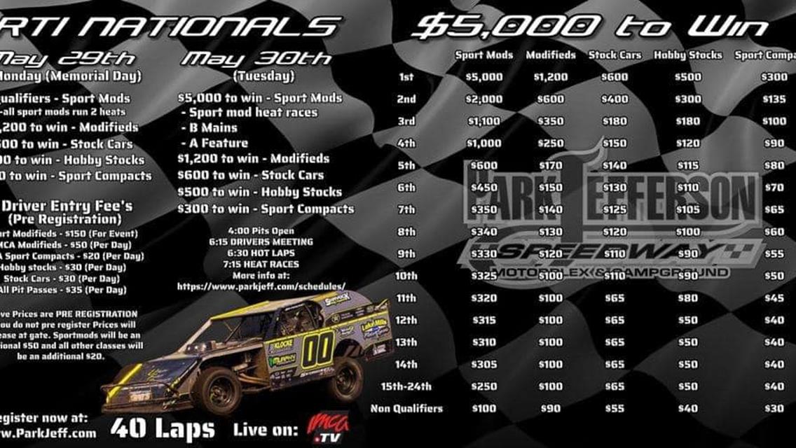 Sport Mod Clash May 29th &amp; May 30th