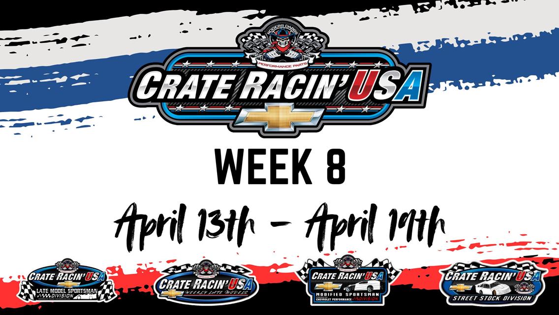 Week Seven: CRUSA Weekly Competition Rolls into Week 8 of 32