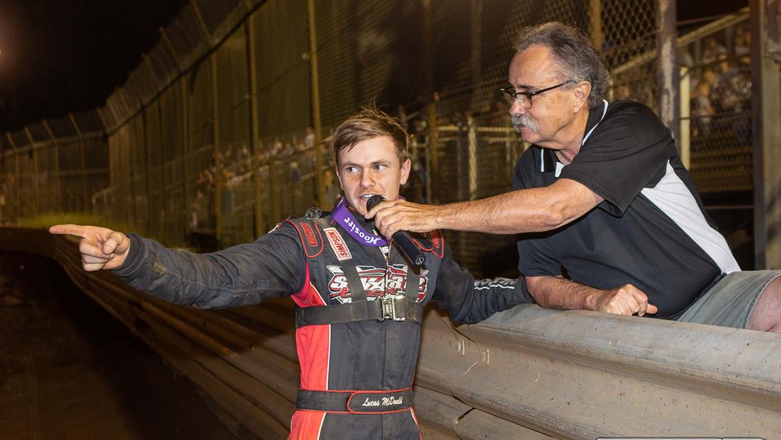 Lucas McDonald &amp; Cruz Vandall Score First Wins of Season at Bullring Before Monsoon Strikes