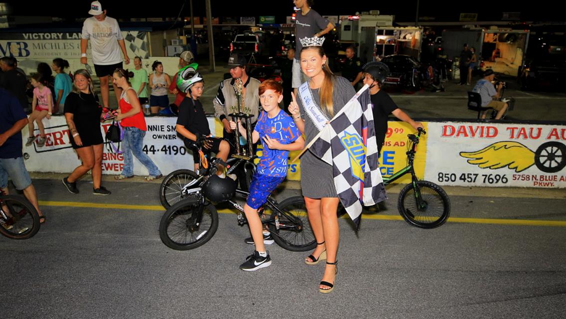 Winners of Kids Bike Races with Photos