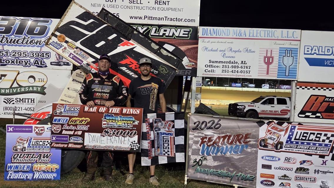 Franek takes USCS War of the Wings Finale at DEEP SOUTH