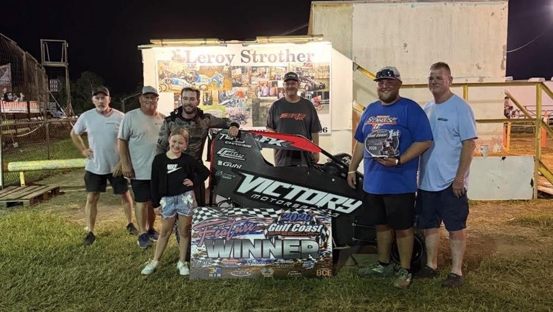 Battarbee and Slough Sweep! Landry and Alvarez Ace Leroy Strother Memorial at Gulf Coast Speedway!
