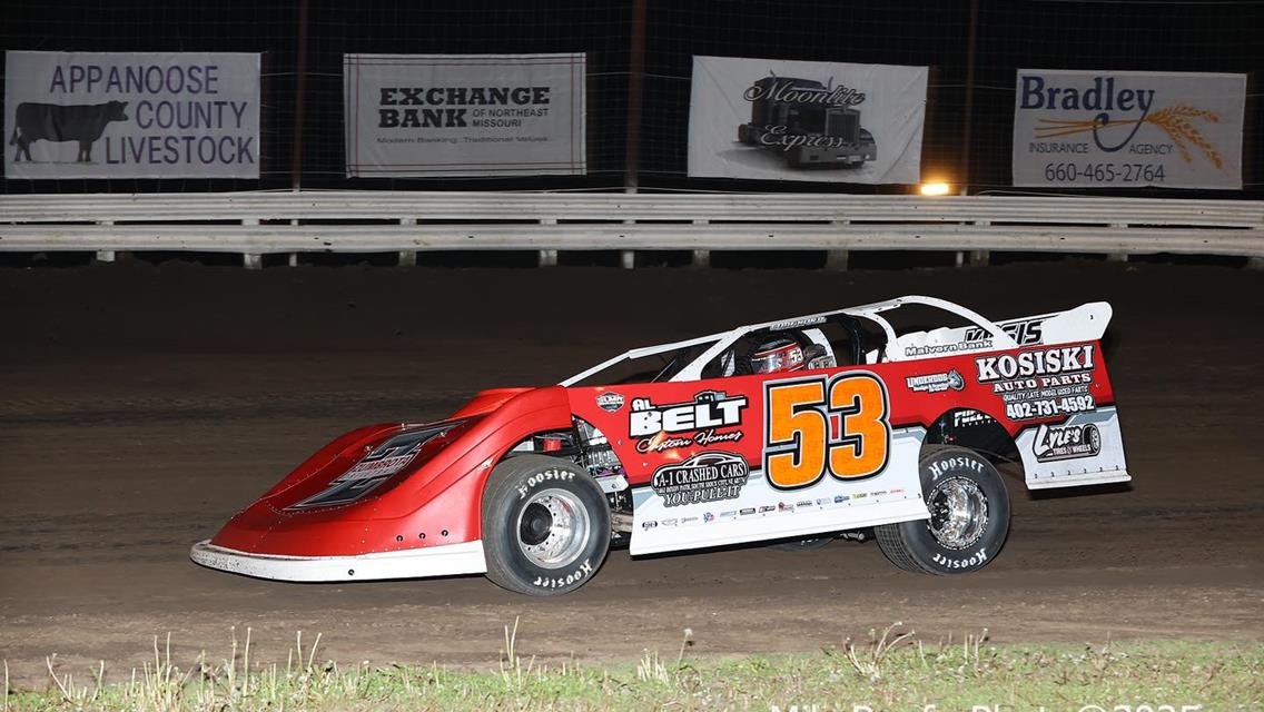 Scotland County Speedway (Memphis, MO) – Malvern Bank East Series – April 25th, 2025. (Mike Ruefer Photo)