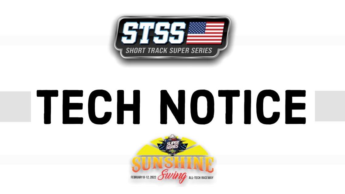 STSS 'Sunshine Swing' Technical Inspection Notice