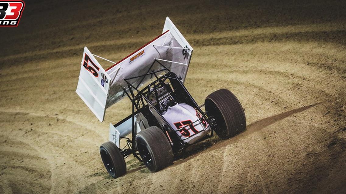 Giovanni Scelzi Soaks Up Experience During World of Outlaws Debut in Las Vegas