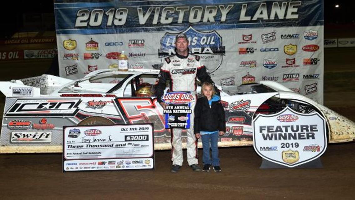 JACKSON JR. SCORES MLRA FALL NATIONALS FINALE--VAUGTH CAPTURES SERIES TITLE