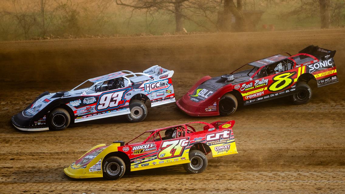 Atomic Speedway (Chillicothe, OH) – Lucas Oil Late Model Dirt Series – Buckeye Spring 50 – March 29, 2026. (Heath Lawson Photo)