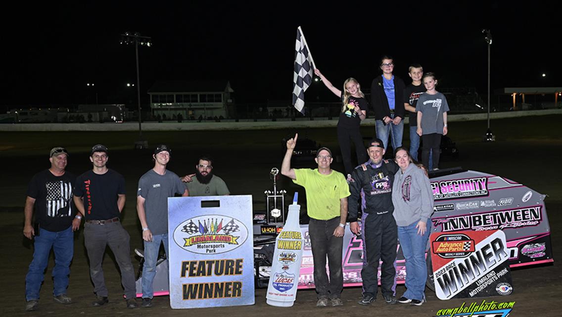 Wigal wins postponed Streicher Memorial, Heyder and Anderson split Truck features, Vaughan wins Modified A Main, and Rassel picks up 3rd Thunderstock
